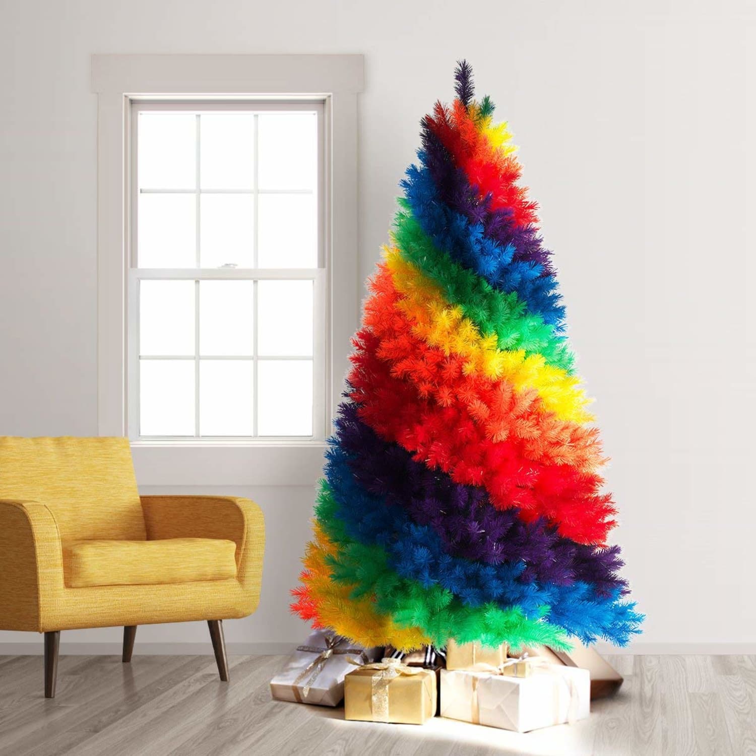 Color blast christmas deals tree